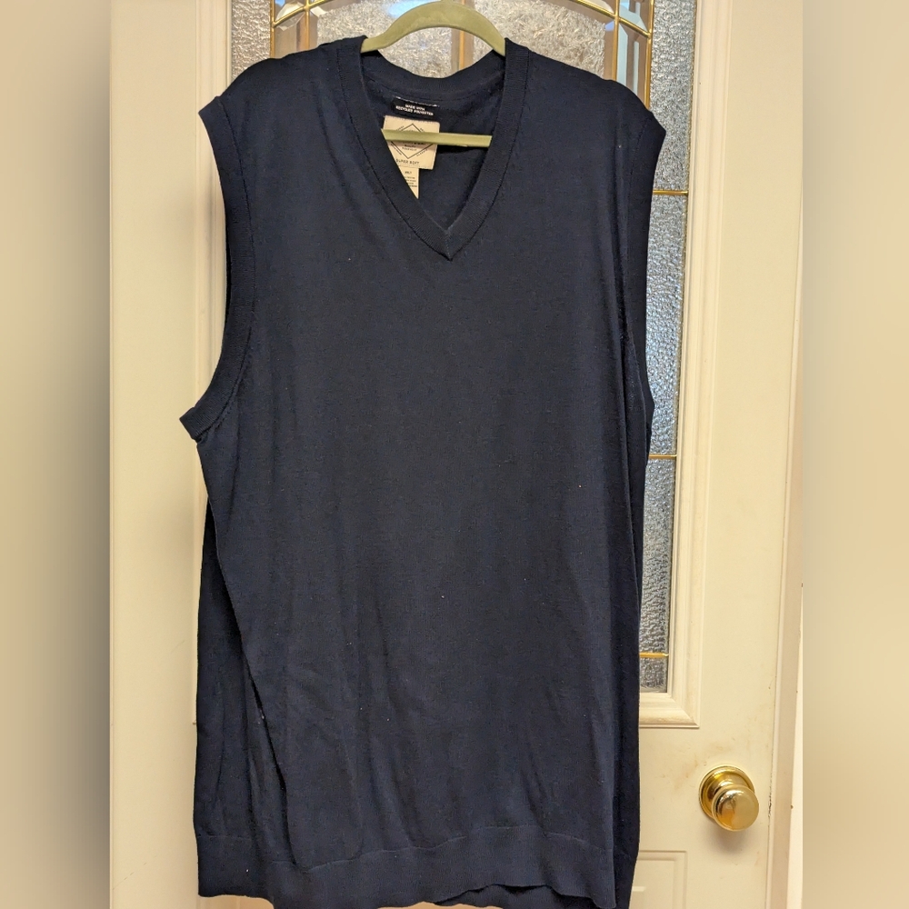 474 St. John's Bay V-Neck Sweater Vest 3XLT